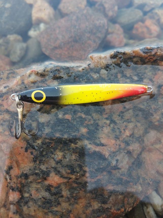 Lachslöffel aufgehellt 7 cm 12 g