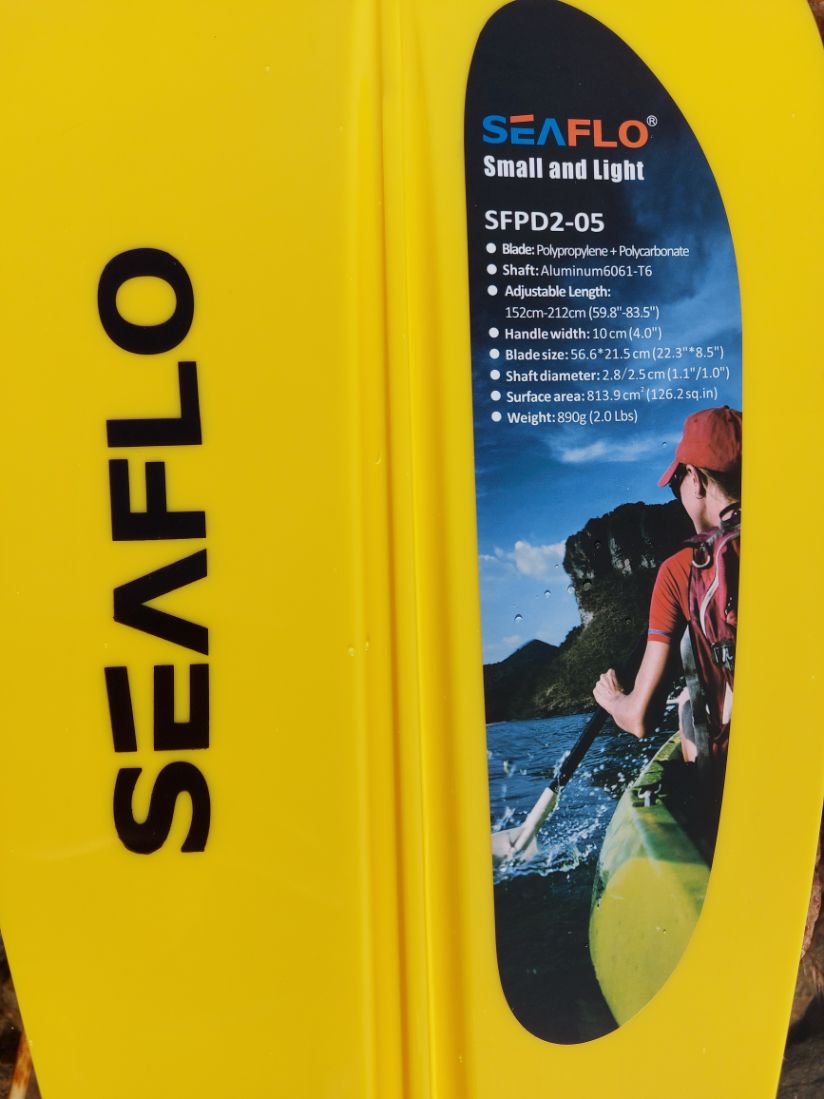 Seaflo sup-board paddle adjustable lenght 152 cm - 212 cm