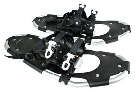 Black snow shoes