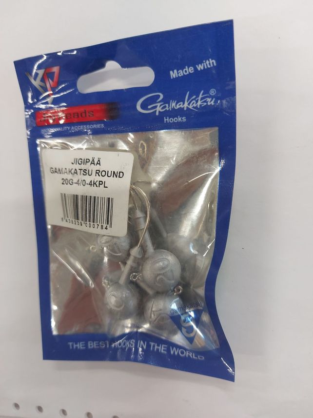 Jighead Gamakatsu 20 g 4 pieces