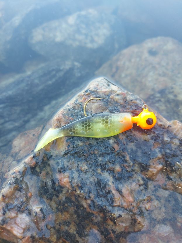 Jig Serie Barsch 5,5 cm 3 Stücke