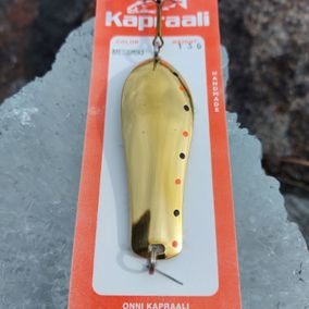 Kapraali spoonlure brass (13 g and 10 g) and copper (9 g and 8 g) 