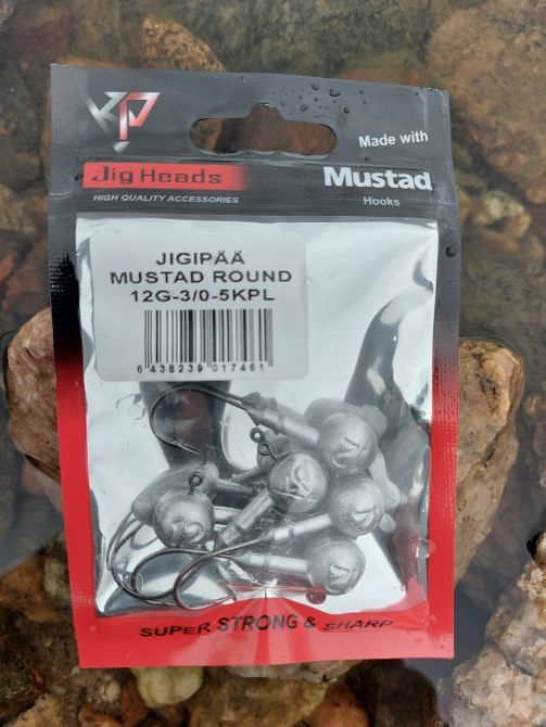 Jigipää Mustad 12 g 5 kpl