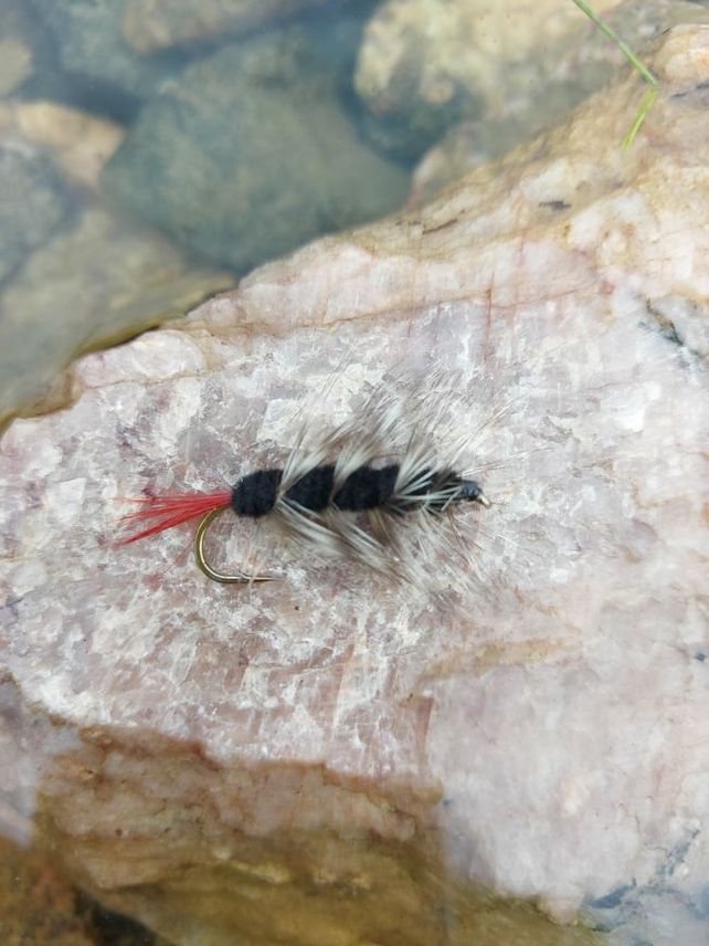 Fliege 1-Haken Hakengrösse 8 Länge 3 cm