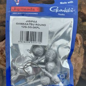 Jigkopf Gamakatsu 12 g 5 Stücke