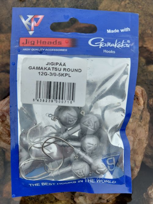 Jigkopf Gamakatsu 12 g 5 Stücke